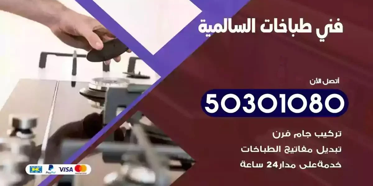 فني صيانة طباخات السالمية