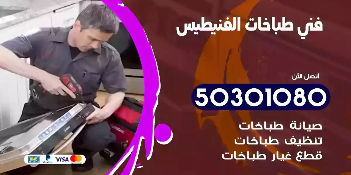 فني صيانة طباخات الفنيطيس