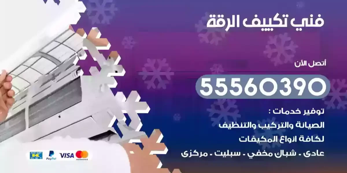 فني تكييف الرقة